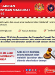 Jujur : Jangan Sembunyikan Maklumat COVID-19